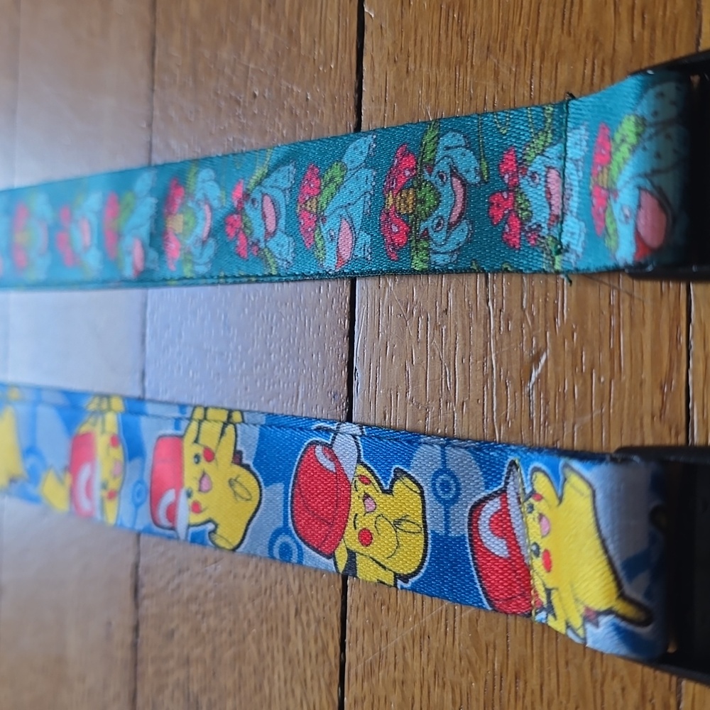 Pokemon, Pikachu & Venusaur, 2 Lanyard Set - Picture 8 of 14